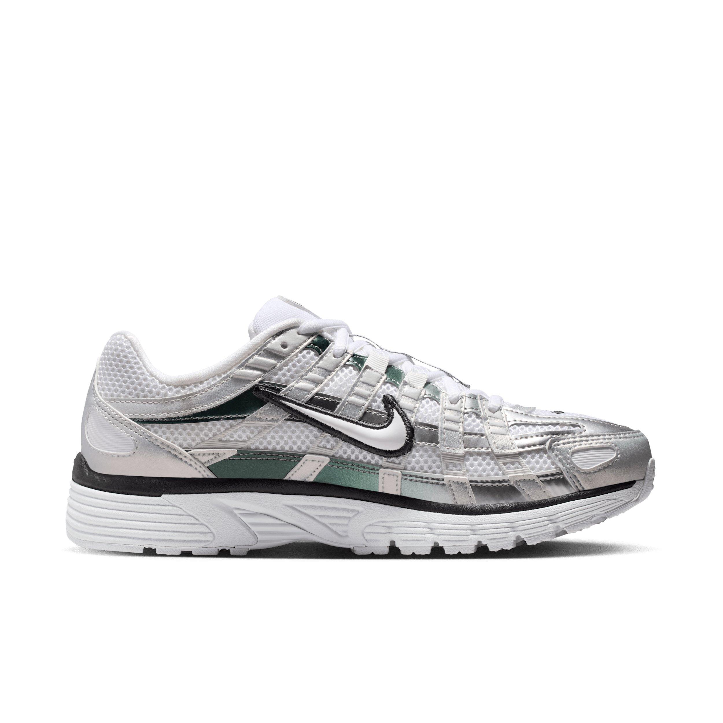 Nike P-6000 "White/Off White/Dark Smoke Grey/White" Women's Shoe - WHITE/GREY